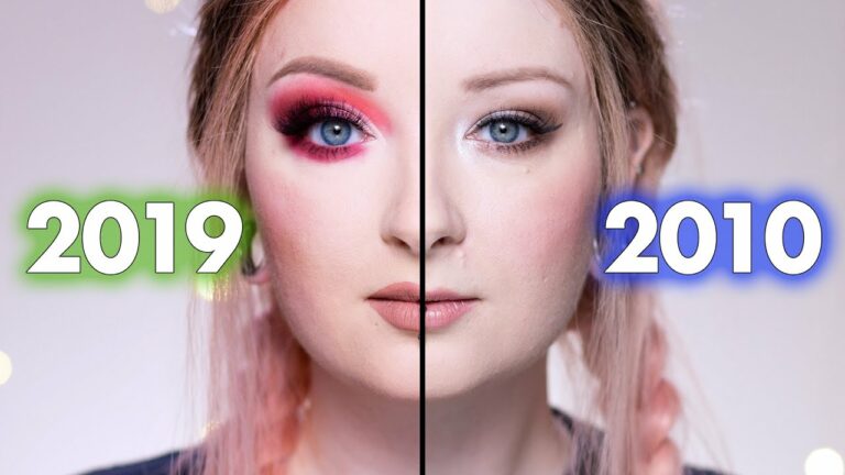 2010 VS 2019 ? Makijaże początku i końca DEKADY