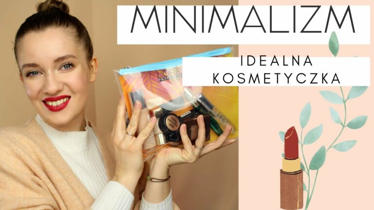 Idealna KOSMETYCZKA MODNEJ MINIMALISTKI ||#minimalizm #ekologia