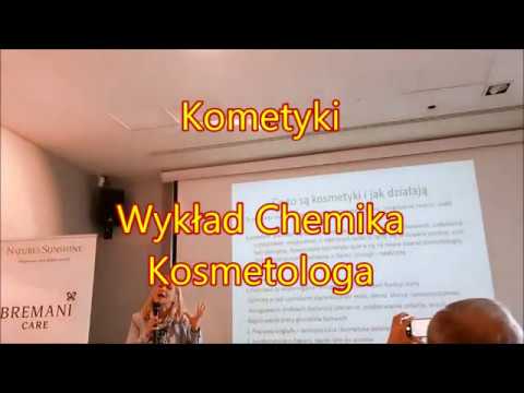 Kosmetyki – wykład kosmetologa