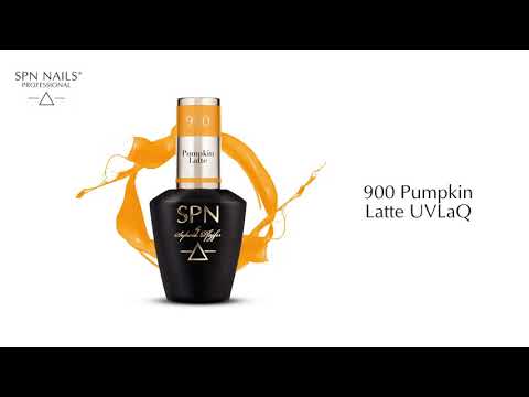 Lakier hybrydowy SPN Nails – 900 Pumpkin Latte – aplikacja koloru