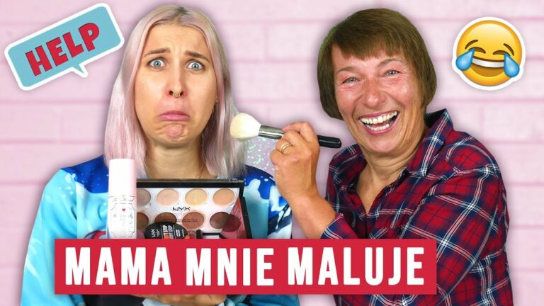 ♦ Mama robi mi makijaż! 😱 pomocy! ♦ Agnieszka Grzelak Beauty