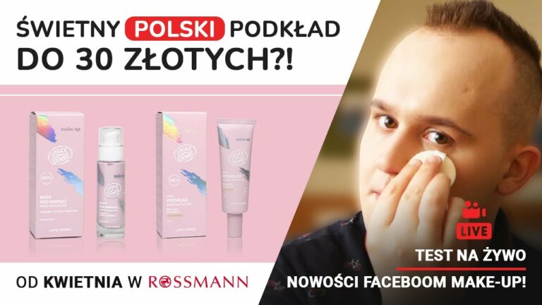 ŚWIETNY PODKŁAD DO 30ZŁ?! FACEBOOM MAKE-UP!