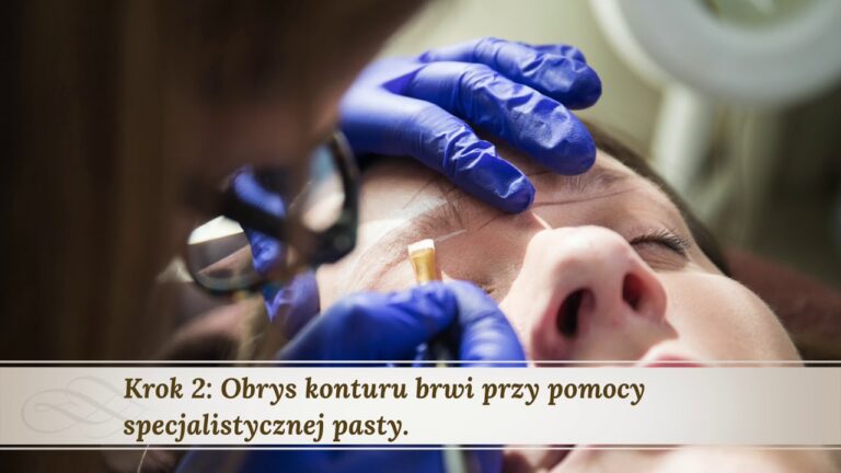 Stylizacja brwi henną pudrową w Kashmir SPA