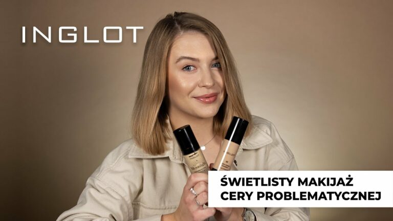 ? Świetlisty makijaż cery problematycznej | INGLOT | Klaudia