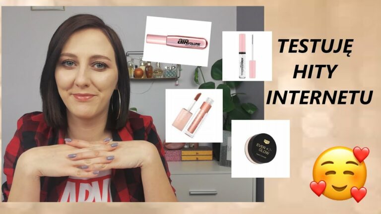 TESTUJĘ HITY INTERNETU? L'OREAL AIR VOLUME | LIFTER GLOSS | HEAN EVER GLOW | WOW EYEBROW