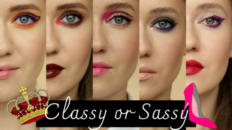 1 PALETA 5 MAKIJAŻY – "CLASSY OR SASSY" WIBO x STYSIO