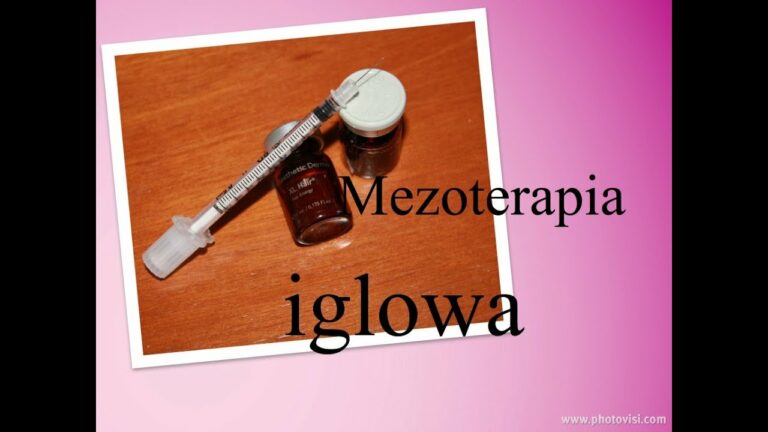 Mezoterapia igłowa.