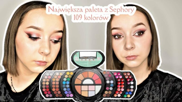 CAŁY MAKIJAŻ JEDNĄ PALETĄ❗️- Sephora Igloo ?