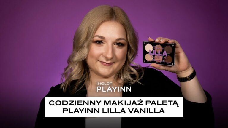 ? Codzienny makijaż paletą PLAYINN Lilla Vanilla | INGLOT | Agnieszka