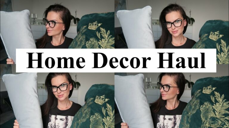 HOME DECOR HAUL: H&M HOME, HOMLA, HOME & YOU…