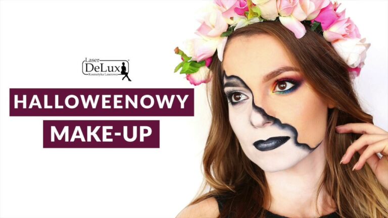 Halloween makeup tutorial ? Szybki makijaż na halloween ▶ makijaż krok po kroku