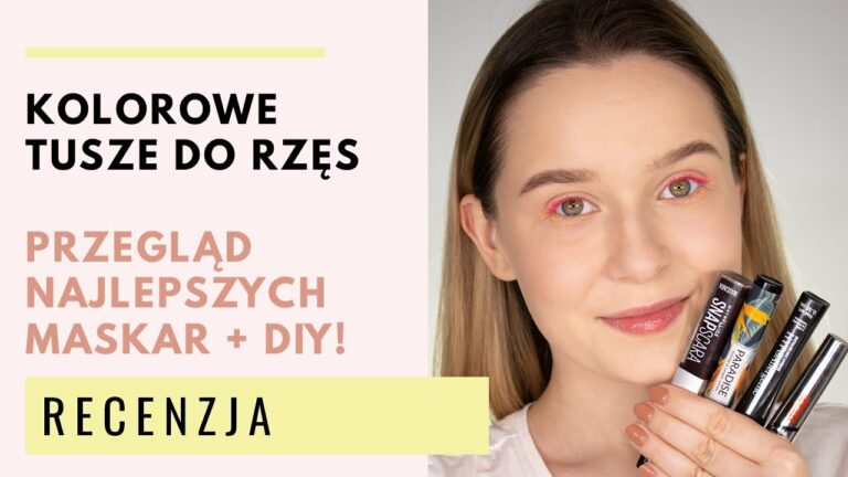 Kolorowe tusze do rzęs – przegląd najlepszych propozycji + DIY!?