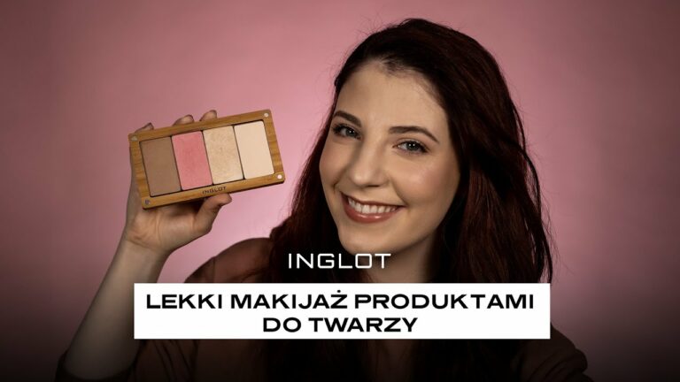 ? Lekki makijaż produktami do twarzy | INGLOT | Kasia