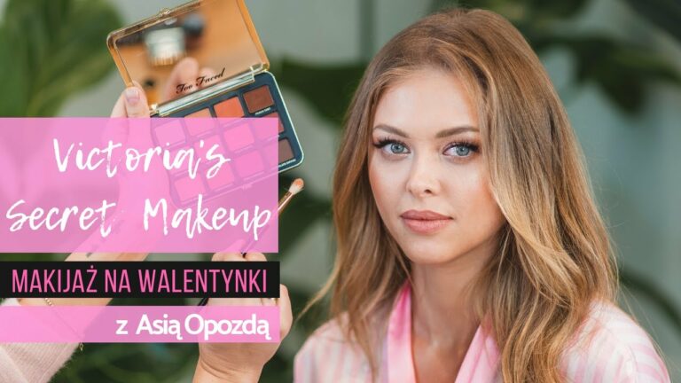 MAKIJAŻ WALENTYNKOWY Z ASIĄ OPOZDĄ | VICTORIA'S SECRET MAKEUP