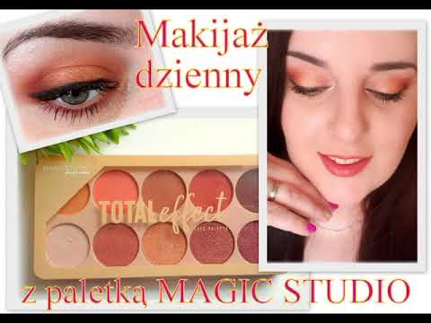 Makijaż dzienny z paletą magic studio- testujemy