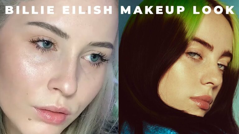 ? Makijaż inspirowany Billie Eilish #shorts