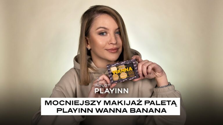 ? Mocniejszy makijaż paletą PLAYINN Wanna Banana | INGLOT | Klaudia