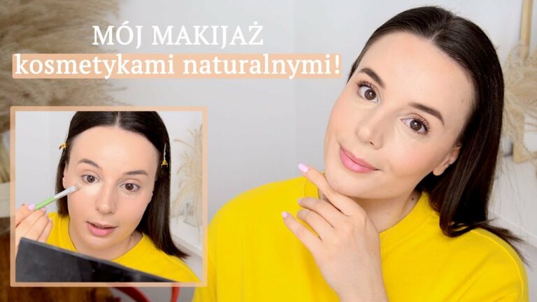 Mój naturalny i prosty makijaż na codzień z SPF ? Same kosmetyki naturalne ❤️