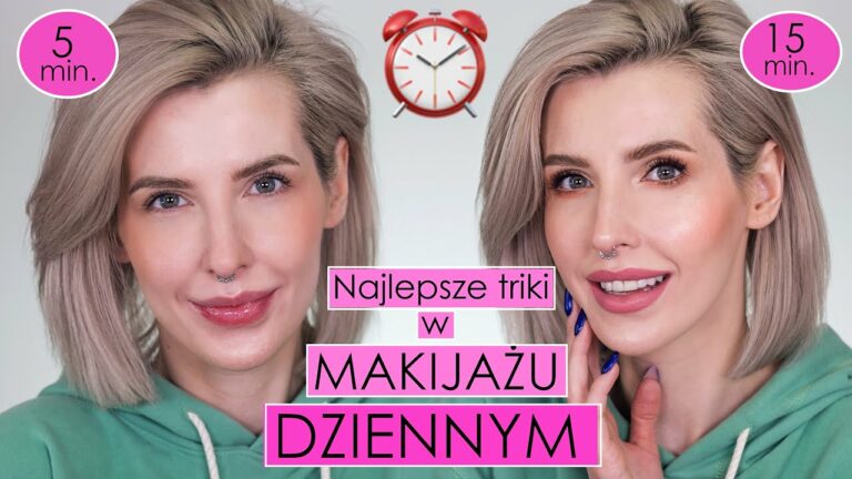 Moje NAJLEPSZE Triki w Szybkim Makijażu DZIENNYM!?- Dwie Wersje: w 5 i 15 minut ⏰