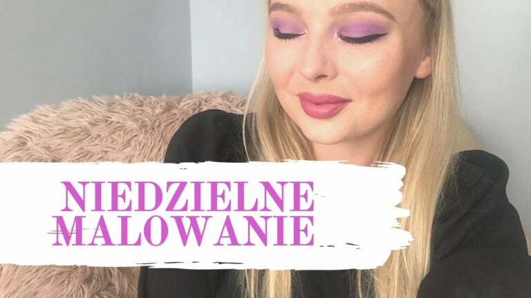 NIEDZIELNE MALOWANIE | LILIOWY MAKIJAŻ | MEXMO X ANDZIATEHERE CUTE BUT PSYCHO