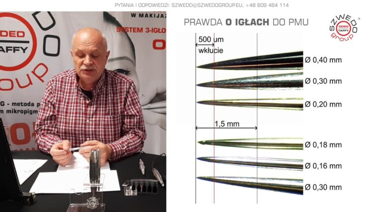 PRAWDA O IGŁACH DO PMU – Makijaż permanentny