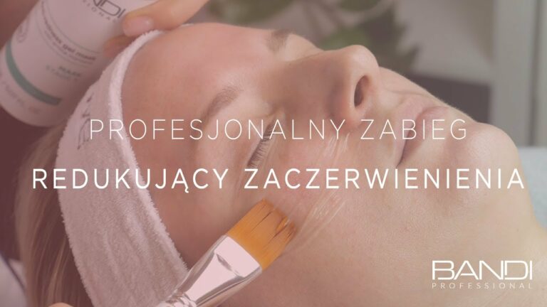 Profesjonalny zabieg zmniejszający zaczerwienienia skóry