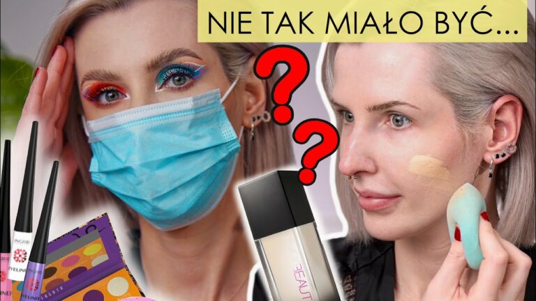 TEST Fagata x Ingrid i NOWEJ WERSJI podkładu Huda Beauty?-Makijaż ODPORNY na maseczkę? CO TU SIĘ..?