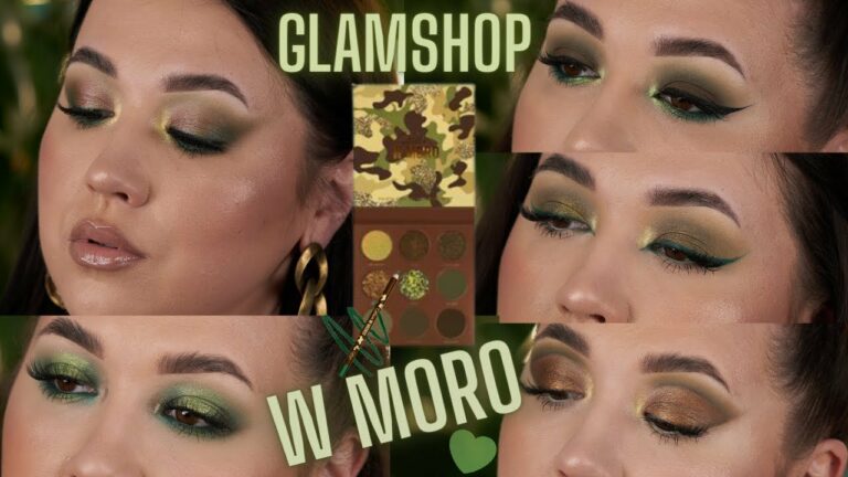 TEST || GLAMSHOP |? W MORO ? || 5 MAKIJAŻY || Testuję kredkę I WSZYSTKIE CIENIE ||