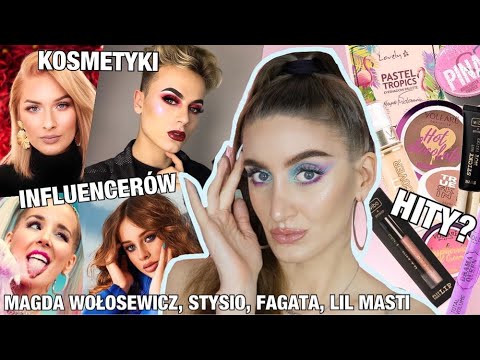 TESTUJĘ KOSMETYKI INFLUENCERÓW – Lovely Pastel Tropics,Wibo x Stysio,Ingrid Fagata,Vollare Lil Masti