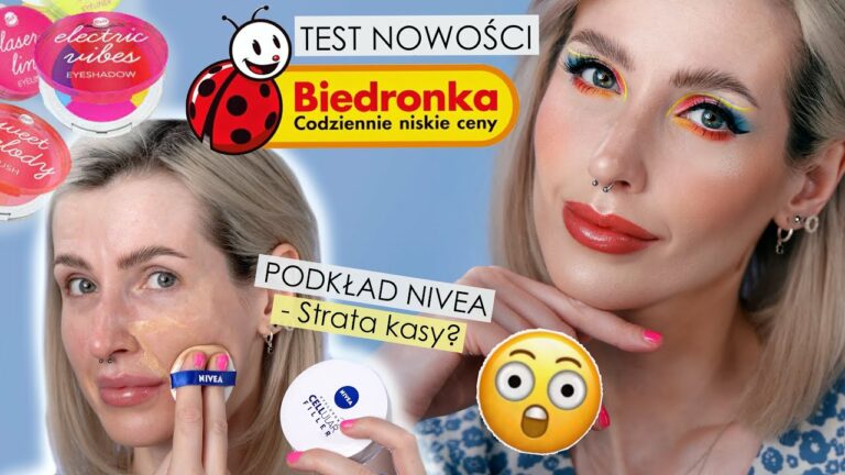 Test NOWOŚCI z BIEDRY i przeciwzmarszczkowego PODKŁADU NIVEA?- Już DAWNO się tak NIE ZAWIODŁAM?