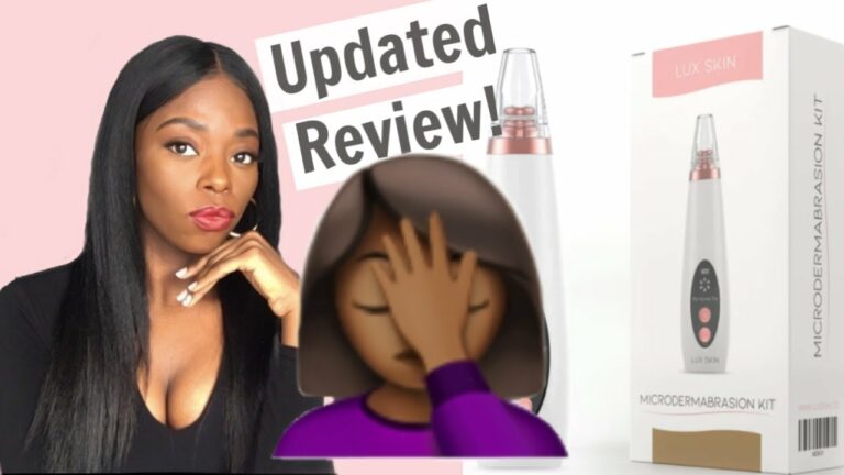 UPDATED REVIEW! LUX SKIN Microdermabrasion Kit! (MUST WATCH)