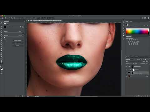 Zmiana kolorów – makijaż w Photoshopie