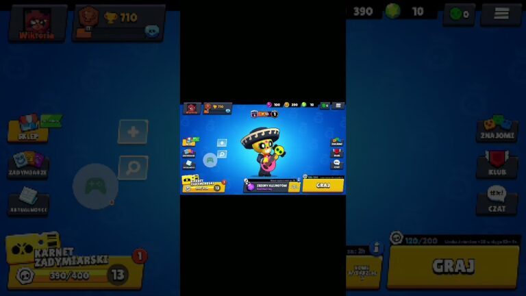 gram w dwie gry: Makijaże i brawl stars.