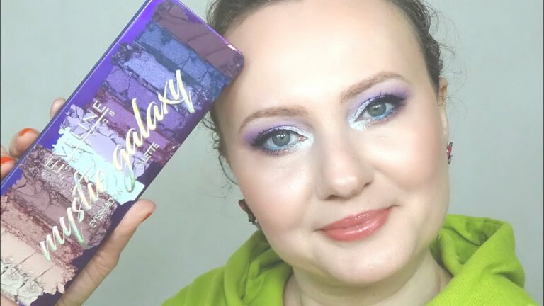 ☙NOWOŚĆ!☙ paleta EVELINE COSMETICS☙ MYSTIC GALAXY☙ Makijaż☙ swatche☙