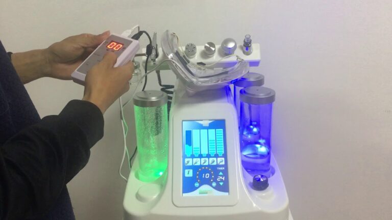 7in1 Oxygen Jet Water Peel Microdermabrasion Hydra Dermabrasion Led Mask BIO light RF Ultrasonic