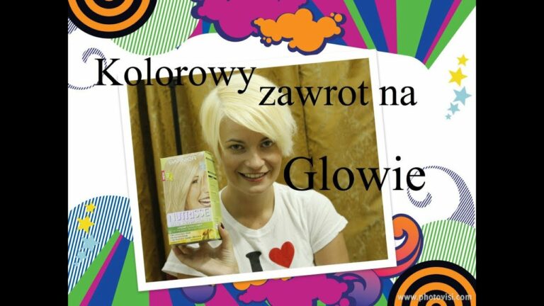 Kolorowy zawrot na glowie/ rozjasnianie wlosow farba Nutrisse Ultra Bleach Blonde Garnier