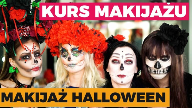 Kurs makijażu – Makijaż Halloween – Jak zrobić makijaż na Halloween Sugar Skull?