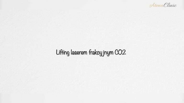 Lifting laserem frakcyjnym CO2