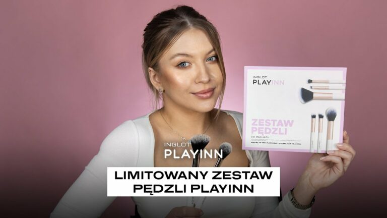 ?️ Limitowany zestaw pędzli do makijażu PLAYINN | INGLOT | Klaudia