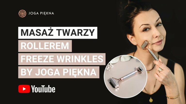 Masaż twarzy rollerem Freeze Wrinkles by Joga Piękna