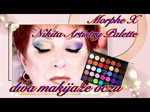 ? Morphe X Nikita Artistry Palette ☞ dwa makijaże ?  dla oczu ☞ od lat 16 do ∞ ?kanał62+?