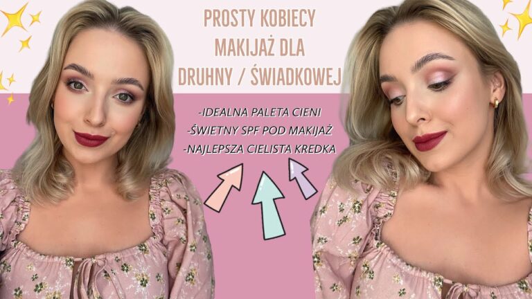 O tych miejscach podczas makijażu często zapominasz!!! Prosty i elegancki makijaż na ślub ??‍♀️