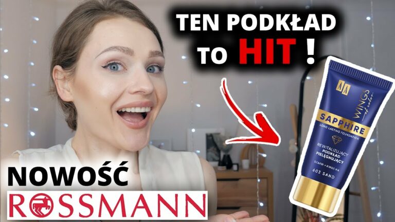 Podkład IDEALNY ? ? 10h Test NOWOŚCI ROSSMANN ? AA WINGS of Color SAPPHIRE : Efekt DRUGIEJ SKÓRY ?