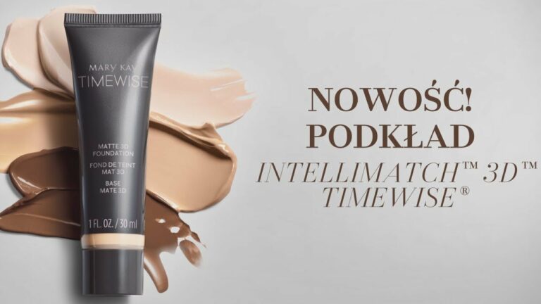 Podkłady IntelliMatch 3D™ TimeWise® – nowość od Mary Kay®