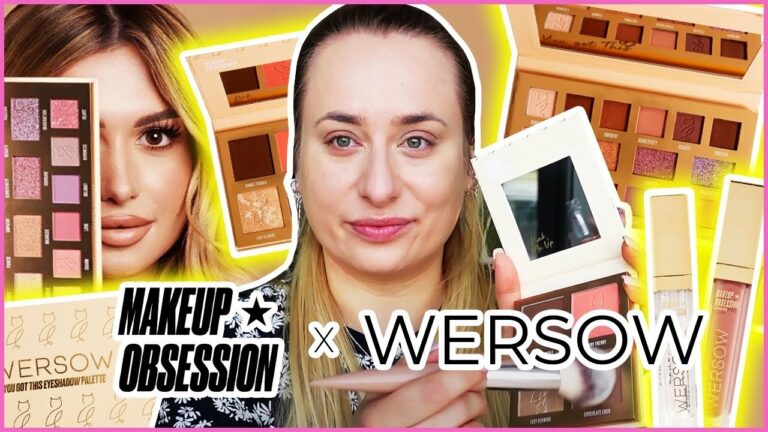 TESTUJĘ KOLEKCJĘ WERSOW X MAKEUP OBSESSION!