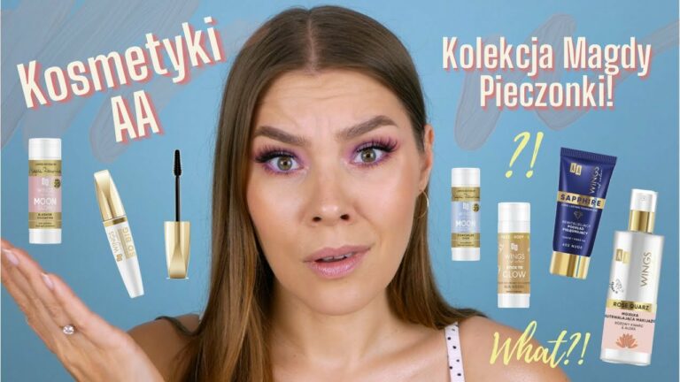 Testuję NOWOŚCI marki AA COSMETICS stworzone przez MAGDĘ PIECZONKĘ! Nie tego się spodziewałam… ?