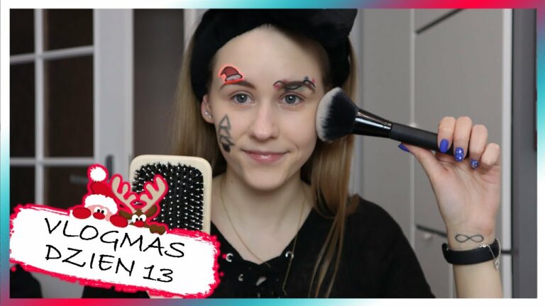 ✩ŚWIĄTECZNY MAKIJAŻ CHALLENGE✩ #13 VLOGMAS