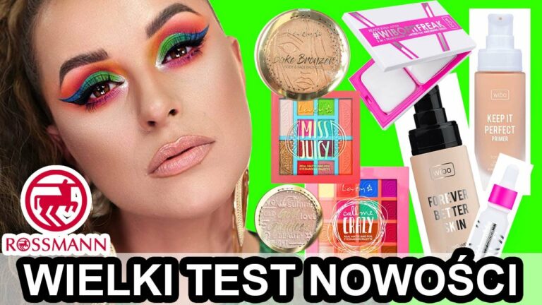 11H TEST podkładu – Tęczowy Makijaż OKA!  Wibo Fitfreak oraz nowości LOVELY – Rossmann 2020!