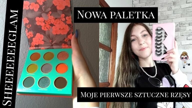 Awesome blossom palette od Sheglam i moje pierwsze sztuczne rzęsy // Niki Kwiatek