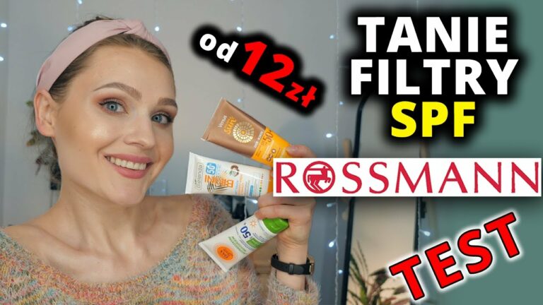 FILTRY do Twarzy z ROSSMANN 'a ☀ TANIE kremy SPF ? już od 12 zł. ? Test " NA ŻYWO "? HIT czy KIT ? ?